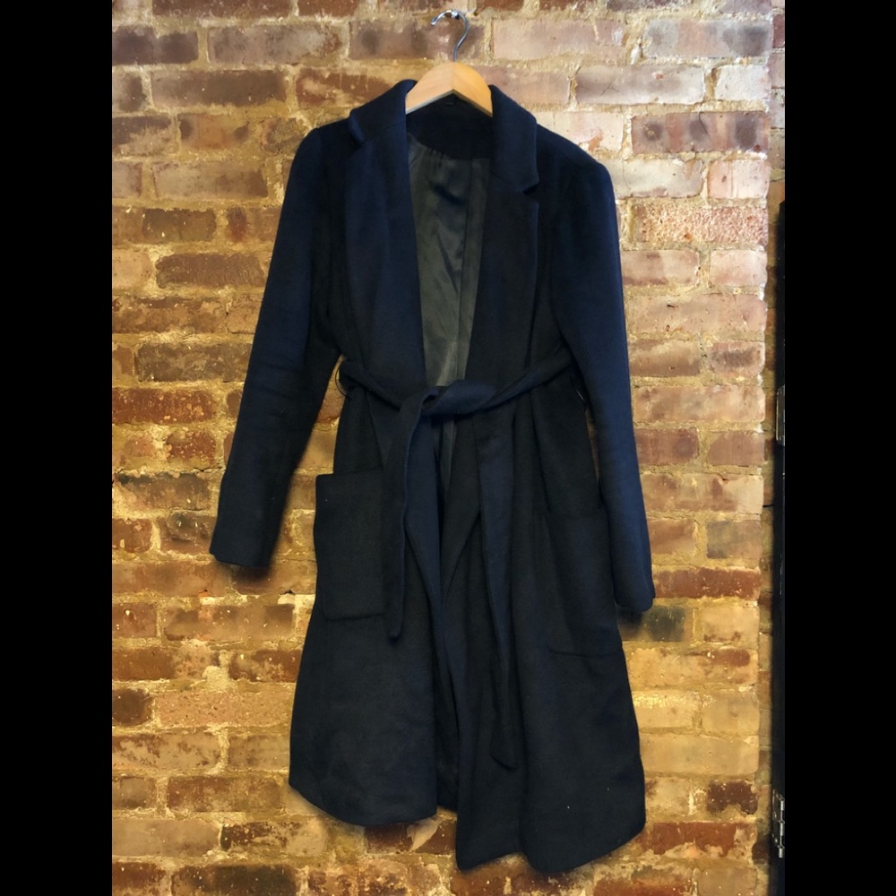 Topshop Belted Coat